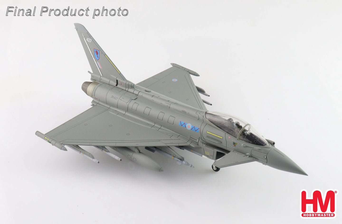 HOBBY MASTER TYPHOON THE MACROBERT FIGHTER ZK427 NO. 6 SQN. RAF LOSSIEMOUTH 2023